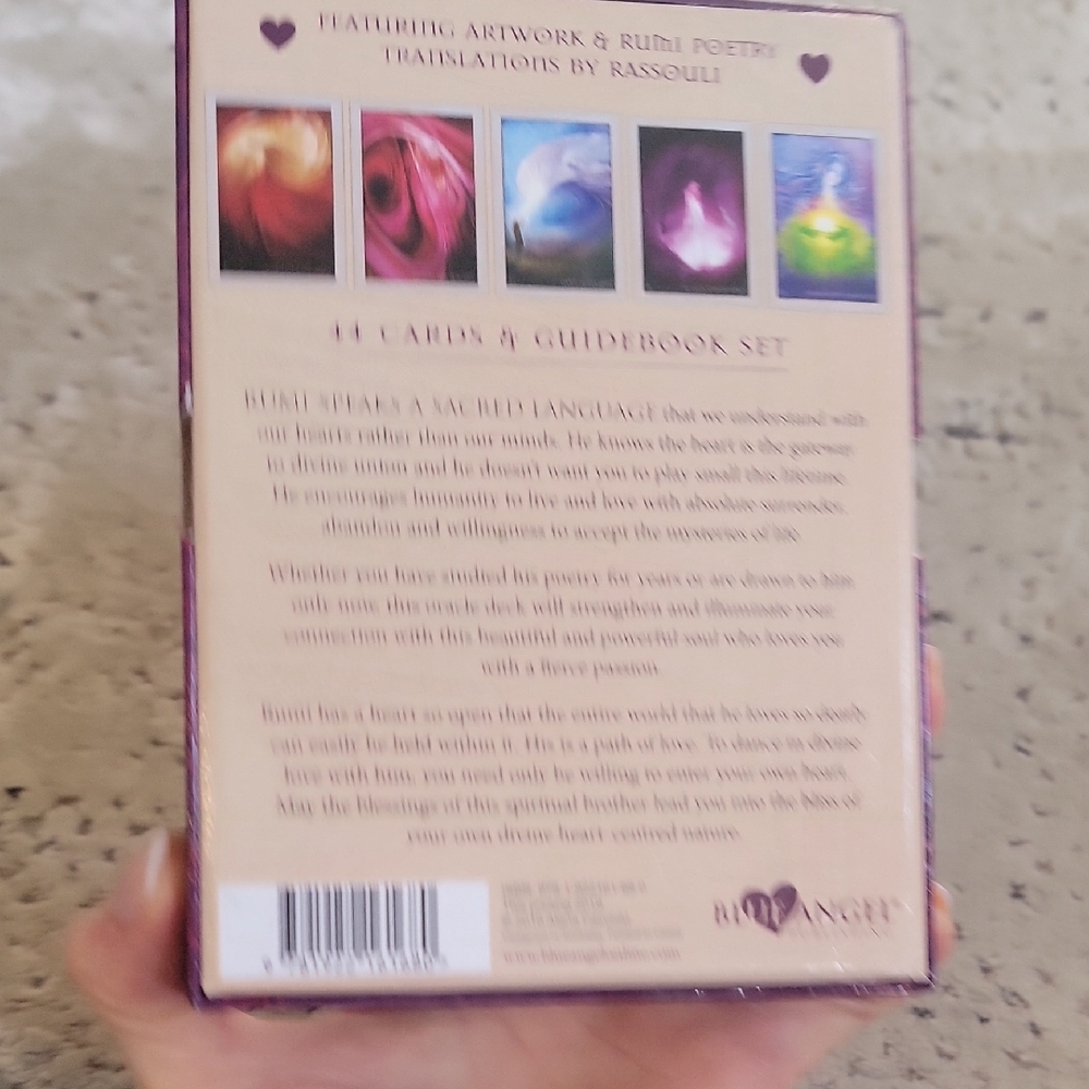 Rumi Oracle Card Set with Guidebook - Picture 7 of 7